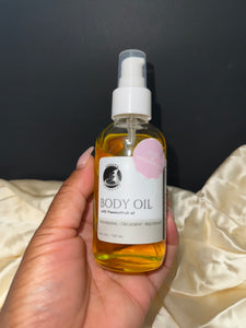 Petals + Marshmallow After Shower Body Oil