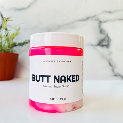 Butt Naked Foaming Sugar Scrub